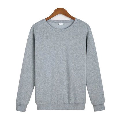 Men Casual Hoodie Solid Color Sweatshirt Fashion Winter Autumn Casual Sweatshirts Pullover Fleece Streetwear