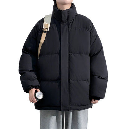 Winter Parka Men Brown Thick Warm Jackets Big Size 6xl 7xl 8xl Oversize Cotton Padded Windbreaker Outwear Waterproof Loose Coats
