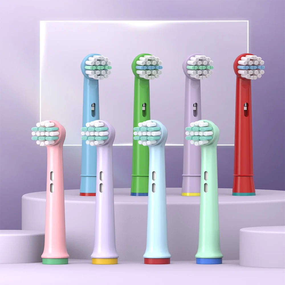 Electric Toothbrush Head Replacement Children Kids Brush Heads Fit for Oral Pro-Health B Stages D100K 4510K D10 D12