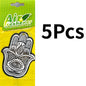 Hamsa Hand Pattern Hanging Car Air Freshener Assorted Fragrance Paper Scent Cards 5‑40 Pcs