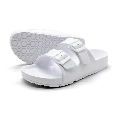 Brand Women Men Slippers Soft Sandals 2025 Summer Women Beach Casual Shoes EVA Slides Original Men Flip-flop Men's Sandal