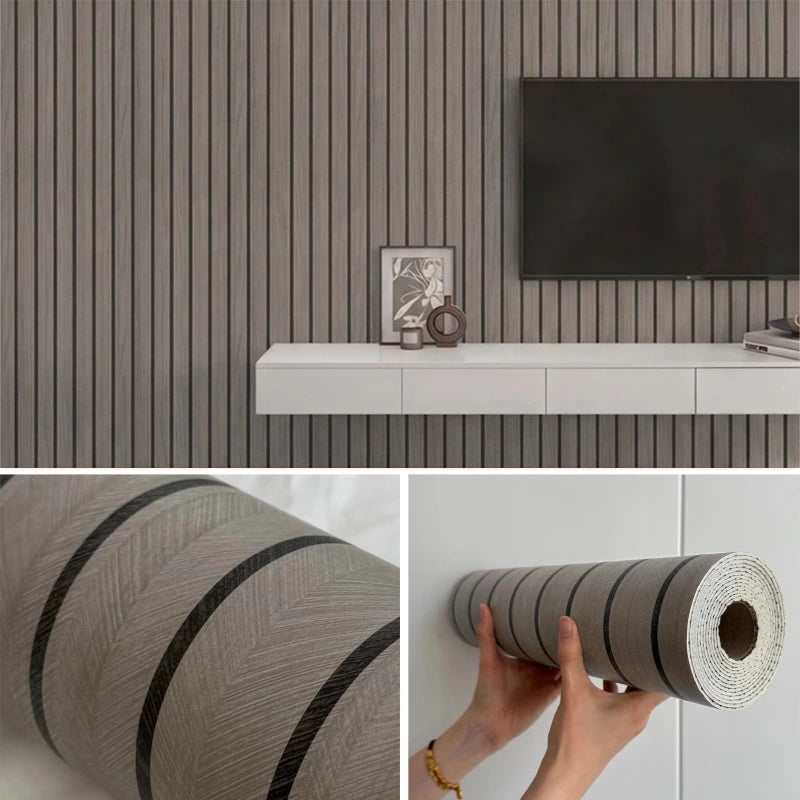 3/5/10M Thick Imitation Grille Wall Stickers Background Wall Decoration Self Adhesive Wall Papers Foam Peel and Stick Wallpapers