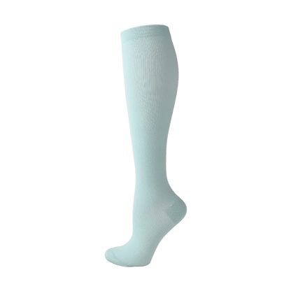 19 Styles Compression Stocking Blood Circulation Promotion Slimming Compression Socks Anti-Fatigue Comfortable Solid Color Socks