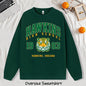 Hawkins 1983 Mighty Tiger Pullover For Men Autumn Oversize Long Sleeve Casual All-Match Clothing Unisex O-Neck Fashion Retro Top