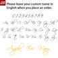 Custom Name Necklace for Women Men Stainless Steel Customized Personalized Arabic Name Choker Chain Jewelry Valentine's Day Gift