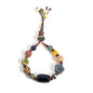Handmade Ceramic Beaded Bracelet Adjustable Boho Woven Jewelry Vintage Ethnic Style Gift for Women Fashion Accessories S02-035