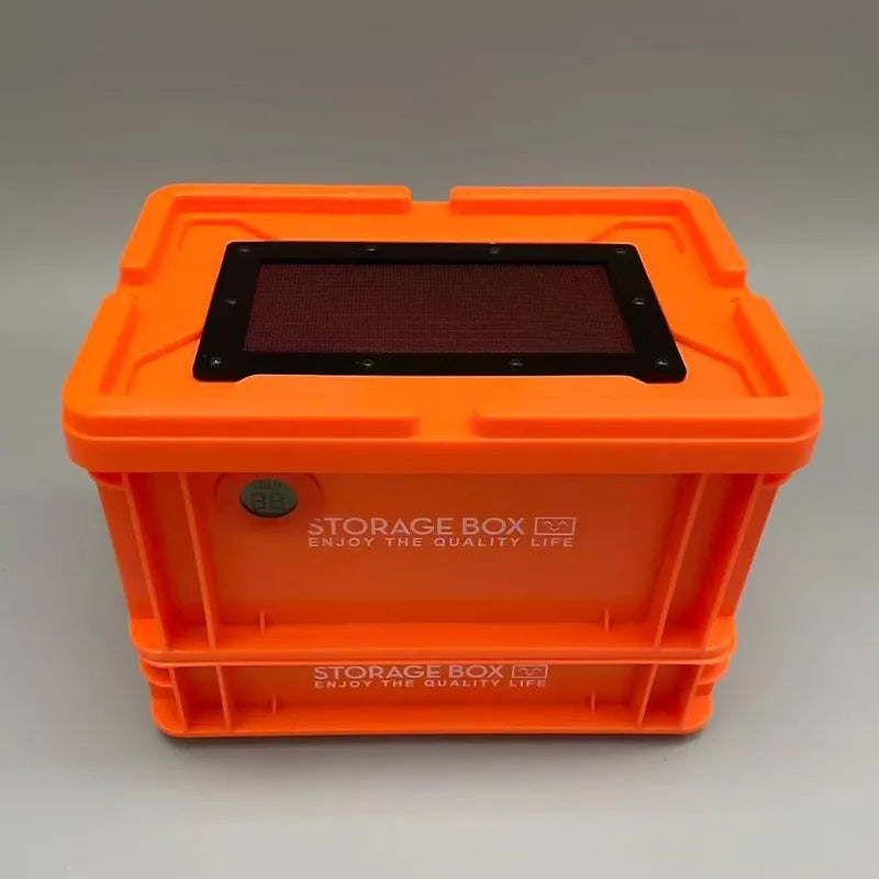 Cherry Cockroach Breeding Box Dubia Roach Cricket Breeding Container with Thermometer Small Insects Box Insect Enclosure Habitat
