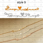 Personalized Two Name Necklaces With Heart Stainless Steel Custom Letter Couple Necklace Choker  Stainless Steel Wedding Gift