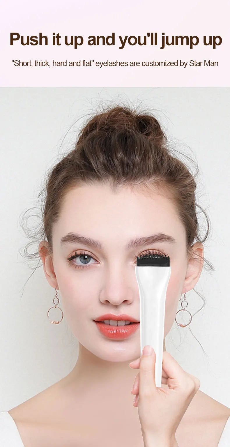 Heated Eyelash Curler Electric 3Modes Eye Lashes Eyelash Grafting Long Lasting Makeup Tools