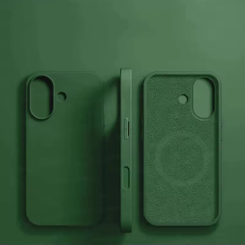 NEW For Magsafe Liquid Silicone Phone Case For iPhone 16 15 13 14 11 12 Pro Max 16 15 Plus Magnetic Wireless Charging Soft Cover