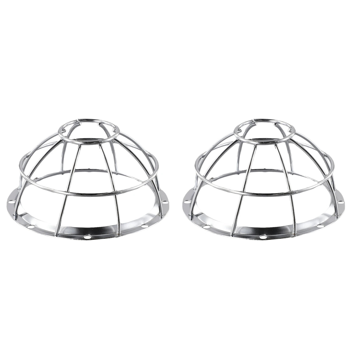 1/2pcs Iron Smoke Detector Protective Cover Sprinkler Cage Bracket Fire Covers Home Bathroom Kitchen Accessories Protect Parts