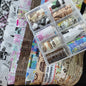 10Rolls Halloween  Flower Plaid Angel Marble  Bow Nail Foils Transfer Paper  Nail Art Stickers   Decal  Nails Decoration