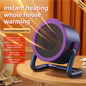 Portable desktop electric heater suitable for home and office use Mini fan heater suitable for desktop use and foot warmer