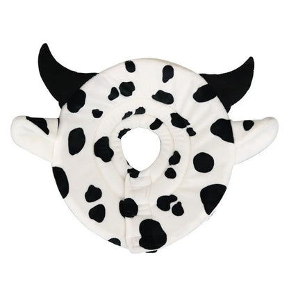 Soft Kitty Recovery Collar Sponge Flannel Cat Cosplay Elizabethan Collar Anti-licking Cute Dog Protective Neck Cone Stop Licking