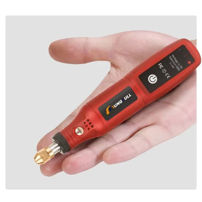 USB Rechargeable Cordless Engraving Pen Wireless Rotary Tool Portable Handheld Precision Engraver for Jewelry Glass DIY Craft