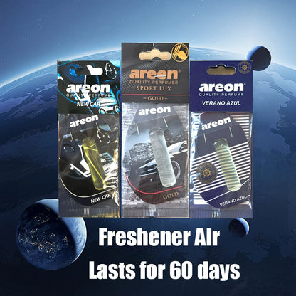9-Pack Areon Car Fresheners: Elevate Your Daily Commute with Unique Scents for a Luxe Driving Ambiance