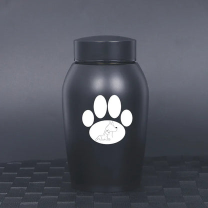 2025 Stainless Steel Dog Ashes Urn Dog Cat Bird Mouse Cremation Ashes Urn Pet Souvenir Jar Sealed Funeral for Dogs Supplies