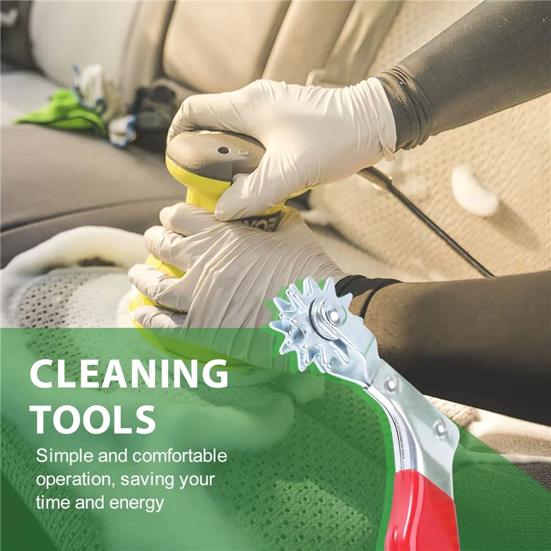 A96E-Polishing Pad Conditioning Brush Polishing Spur Tools Set Pad Cleaning Spur Tool Pad Brush Car Buffing Pad Cleaning