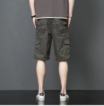 Men's Summer Military Camouflage Shorts Casual Cotton Camo Loose Cargo Shorts Male Bermuda Camuflada Plus Size 5XL