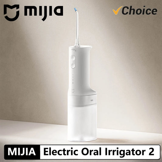 XIAOMI MIJIA MEO705 Portable Oral Irrigator Dental Teeth Whitening Flosser Bucal Tooth Cleaner Waterpulse Water Thread for Teeth