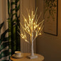 60cm Easter Brich Tree Lamp 40LED Easter Eggs Ornaments Hanging Easter Decorations for Home Spring Festival Party Table Decor