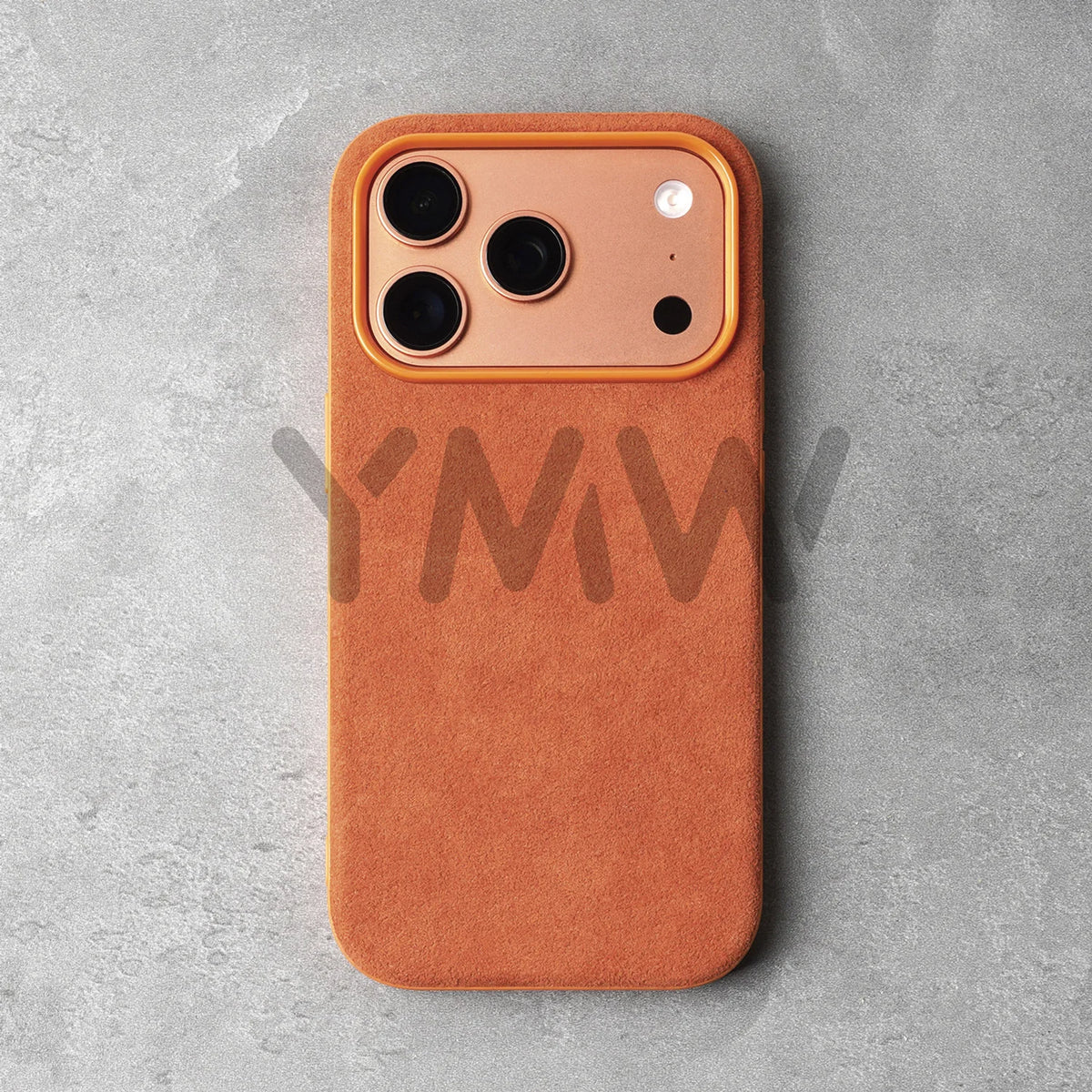 for ALCANTARA Case for iPhone 18 17 16 15 Pro Max Supercar Same Suede Leather Compatible with MagSafe Business Luxury Cover