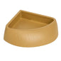 L9BE Reptiles Water Bowl Shallow Triangular Water Dish Terrarium Aquariums Decoratio