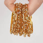 5pcs Fashion Colorful Acrylic Crystal Rhinestone Elastic Bracelet For Women Stretch Wristband Wedding Bracelets Daily Jewelry