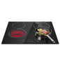 KICHPOWER 60 cm glass 4 plates Touch control, 9 power levels ceramic hob
