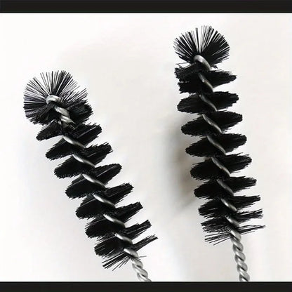 5pc Car Cleaning Tools Engine Maintenance Intake Valve Cylinder Carbon Removal Brush Cleaning Brush Inspection Tool Car Wash Kit
