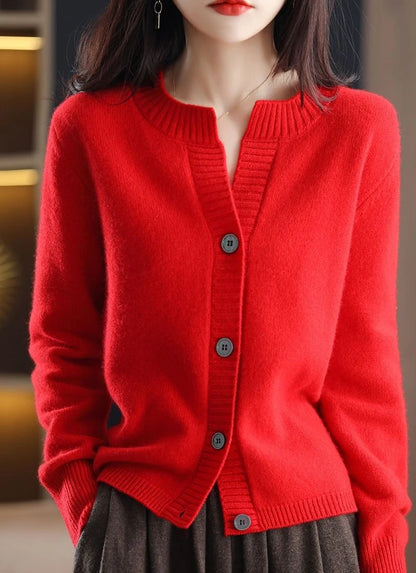 Cardigans Woman Knitted Winter 2025 Trend Fashion Tops Cardigan For Women Sweater Vintage High Quality Sweaters Korean Style
