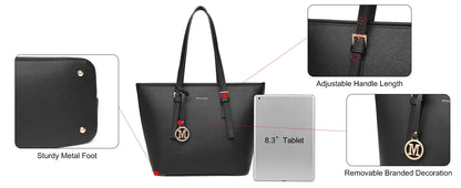Miss Lulu WOMEN'S Handbag Big Shopper bag Handle bag Tote Bag for school Work Daily Perfect gift