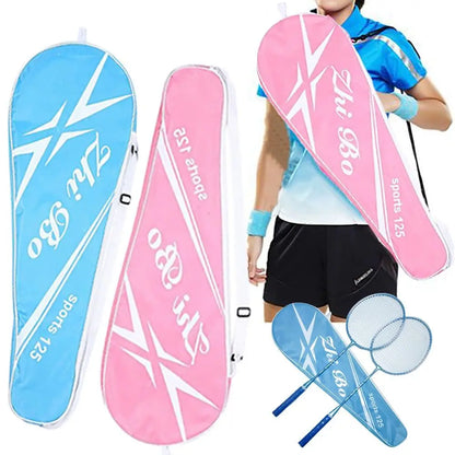 Waterproof Badminton Rackets Bag Racquet Pouch One-shoulder Large Capacity Sport Supplies Protective Cover Portable