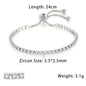Fashionable Zircon Tennis Bracelets for Women Dazzling Various Shape Crystal Chain on Hand Trend Sexy Party Accessories Jewelry