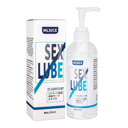 Sex Lube Anal Lubricant Silicone-Based & Water-Based Safe Personal Intimate Semen Lubrication Sexy Toy Gel Women Men 200ml/300ml