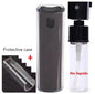 Microfiber Screen Cleaner Spray Bottle Set Mobile Phone Ipad Computer Microfiber Cloth Wipe Iphone Cleaning Glasses Wipes