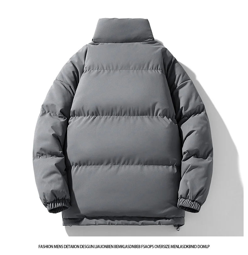 Winter Parka Men Brown Thick Warm Jackets Big Size 6xl 7xl 8xl Oversize Cotton Padded Windbreaker Outwear Waterproof Loose Coats