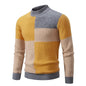 New Autumn and Winter Casual Warm Neck Sweater Knit Pullover Tops  Man Clothes