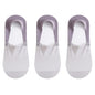 3pairs Men's Socks Summer Ultra-thin Invisible Elastic Silicone Non-slip Boat Sock Mesh Breathable Comfortable No Show Sokken