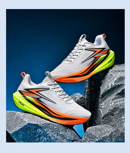 Men Running Shoes Speciality Marathon Sports Shoes Breathable Lightweight Carbon Board Women's Trend Athletic Sneakers Women
