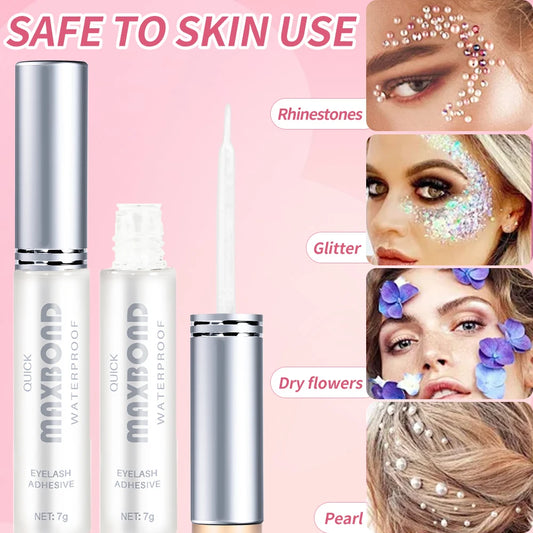 7g Waterproof Quick Dry False Eyelash Glue for Lash Lift Eyelash Perming Setting Brow Lamination Eyebrow Perm Tools Accessories