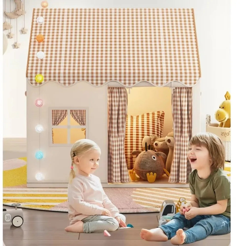Ins Folding Children Play Tent Indoor Outdoor Princess Castle House Enfant Room House Girls Gift Toys Tents Children Play Tent