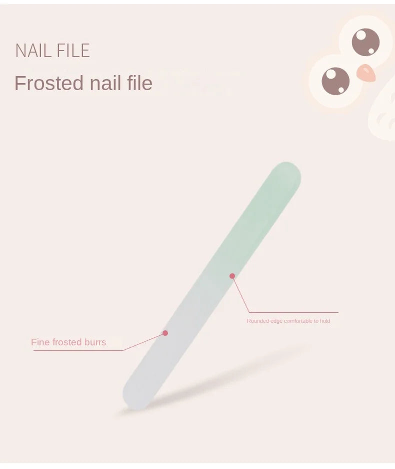 Newborn Baby Nail Scissors Baby Nail Care Tools Kids Safety Portable Nail Scissors Trimmer Tweezers with Box Kids  Nail Art  Set