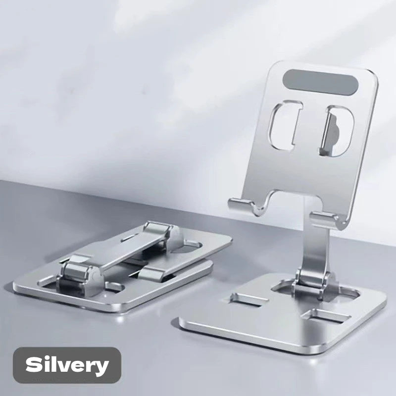 Portable Aluminum Alloy Phone Tablet Holder For iPad MiPad Samsung Tab MatePad Stand Mount Adjustable Flexible Mobile Stand