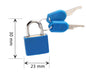 Small mini High Quality Strong Steel Padlock Travel Suitcase Diary Lock Luggage Schoolbag Anti-theft Security Padlock 2 Keys