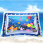 Baby Inflatable Water Play Mat Tummy Time Activity Pad Summer Water Play Mat PVC Early Learning Crawling Exercise Mat for Baby