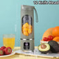 2026 New Household Charging MINI Crushed Ice Electric Juicer Powerful Motor 450ML Large Capacity Digital Display Juice Cup