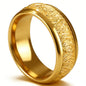 RFID 125kHz T5577 Chip Gold Epoxy Resin Ceramic Smart Ring for TK4100/EM4100 Access Control Card,Men and Women Accessories