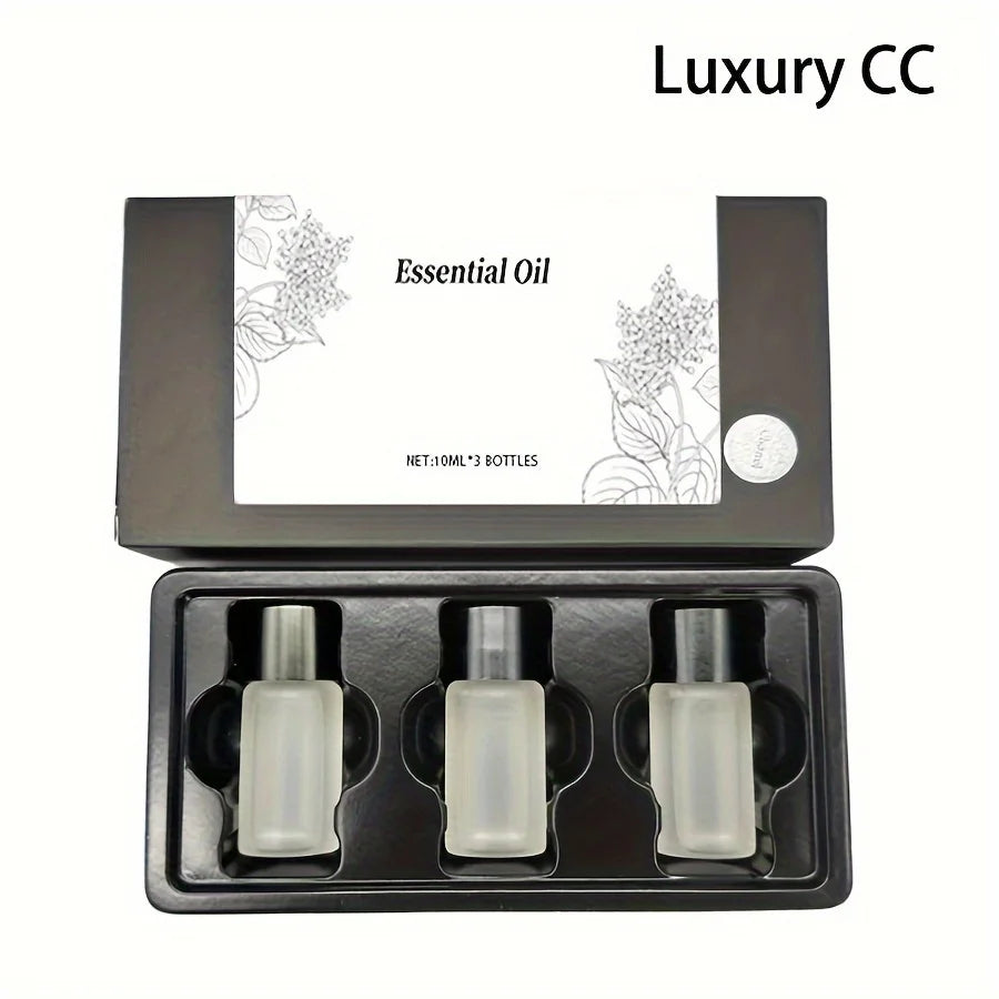 Car Air Fresheners, Three-Piece Set, Portable Car Fragrance, Various Perfume Scents, Used with a Car Diffuser