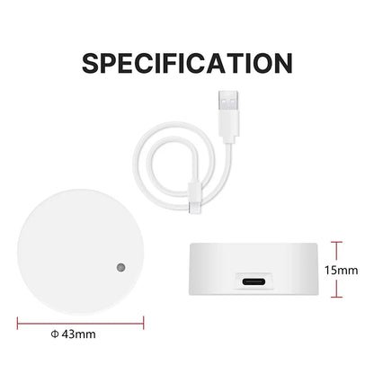 ZigBee Wifi 24G MmWave Human Presence Motion Sensor Radar Wave Human Detector Motion Detector Tuya Hub SmartLife Home Automation
